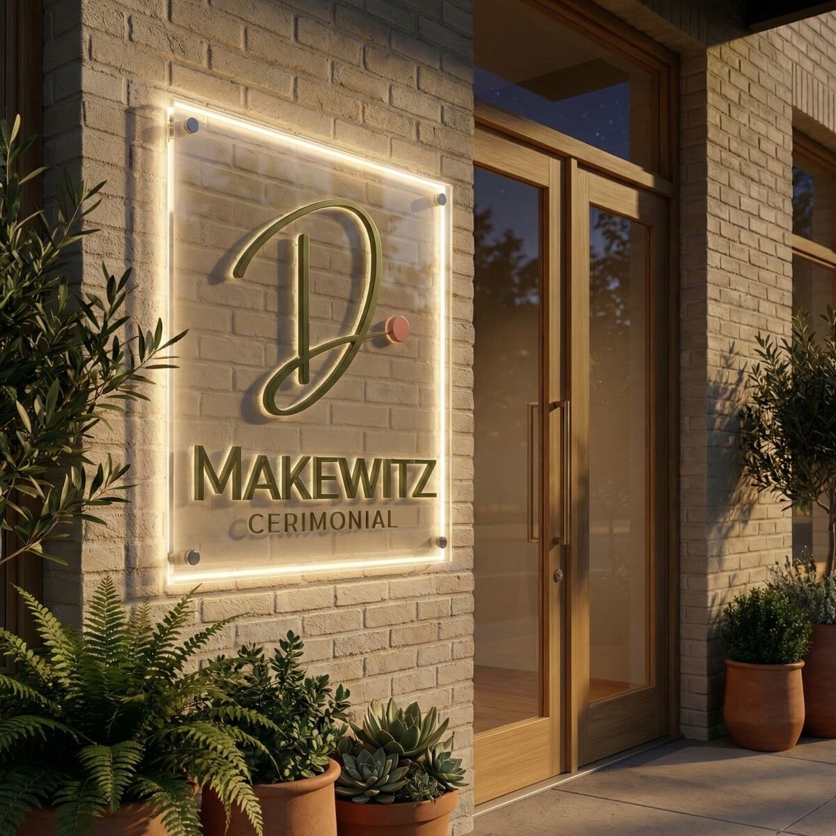 Letreiro D. Makewitz