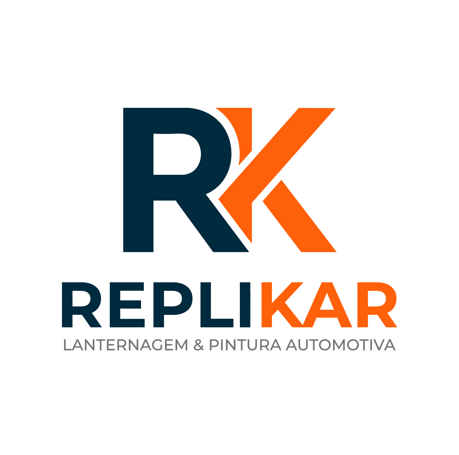 Logomarca RepliKar colorida